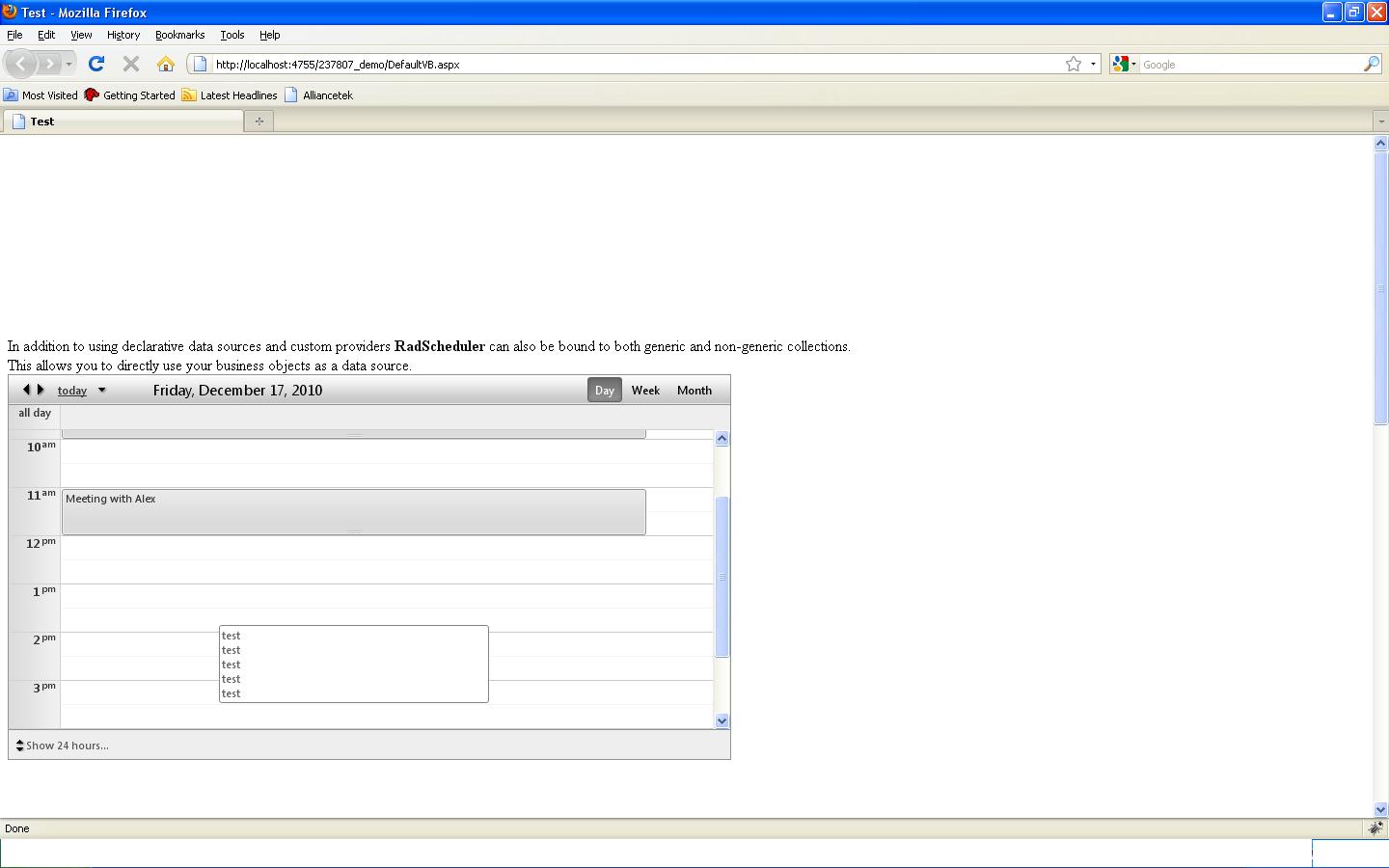 Onmouseover Html Show Text