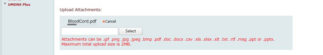 Red Cancel Button