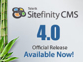 Sitefinity 4.0 Release