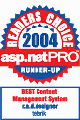 asp.netPRO 2004 award