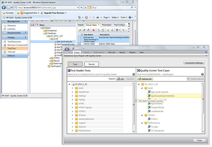 HP QC integration