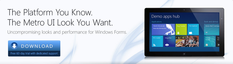 RadControls for WinForms