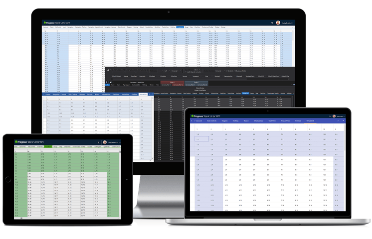 3. WPF - virtual Telerik UI for WPF - Virtual Grid CTP