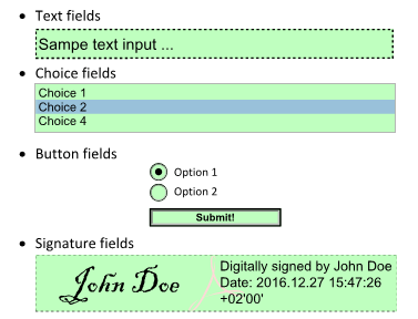 7. WPF pdfprocessing - forms Telerik UI for WPF - RadPdfProcessing - forms and form fields