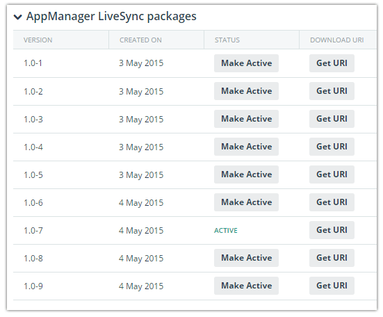 appmanager packages
