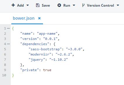 bower.json support