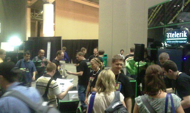TechEd2010 Telerik Booth