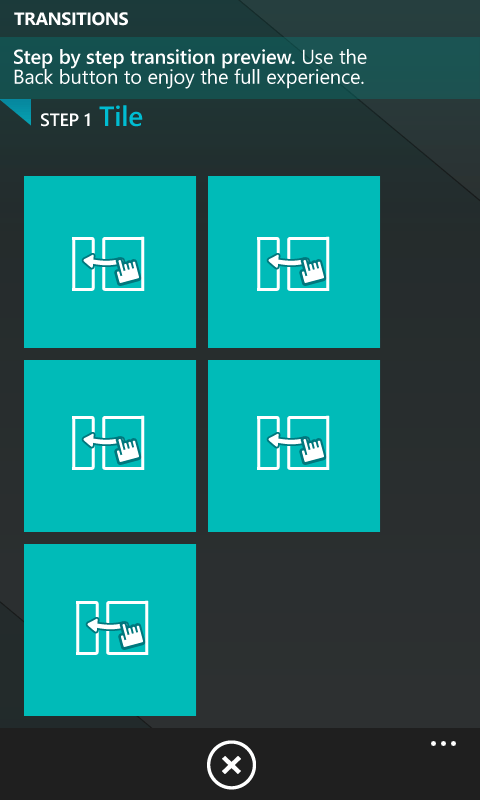 Page Transitions for Windows Phone 7