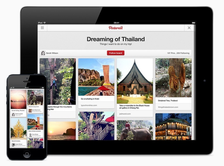 Is Cards UI the future of mobile: Pinterest using them on mobile