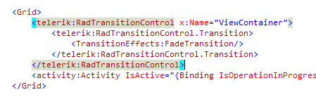 RadTransitionControl code