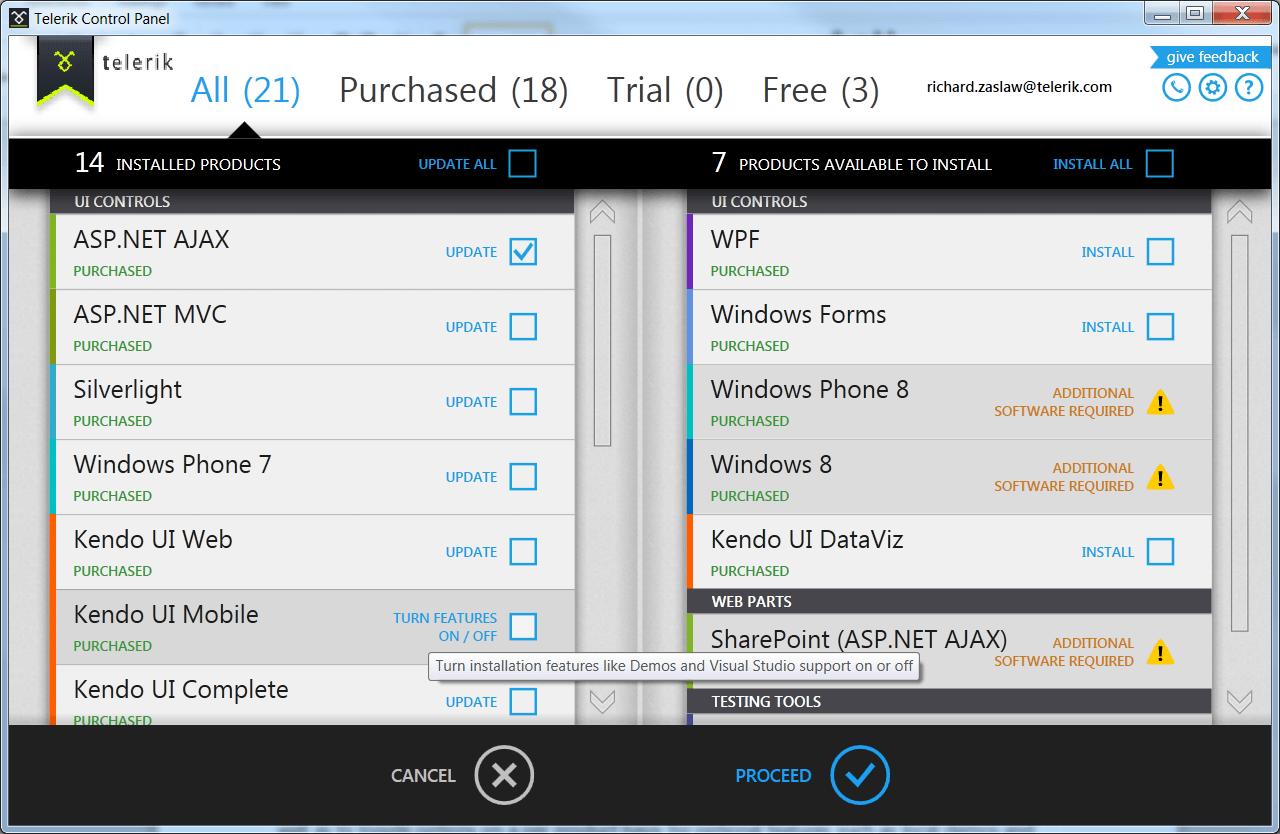 Update Products