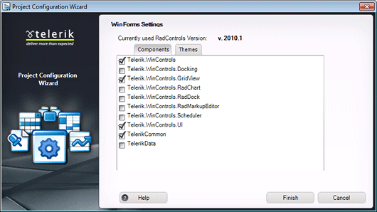 Visual Studio Extenssions for WinForms by Telerik