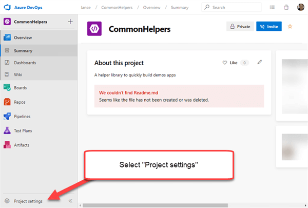 UI for ASP.NET Core Project Settings
