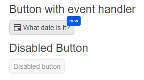 Sample Telerik UI for ASP.NET Core Button