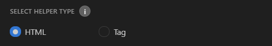 UI for ASP.NET Core HTML/Tag helper options