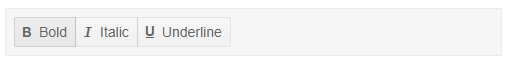 Blazor Toolbar Grouped Buttons