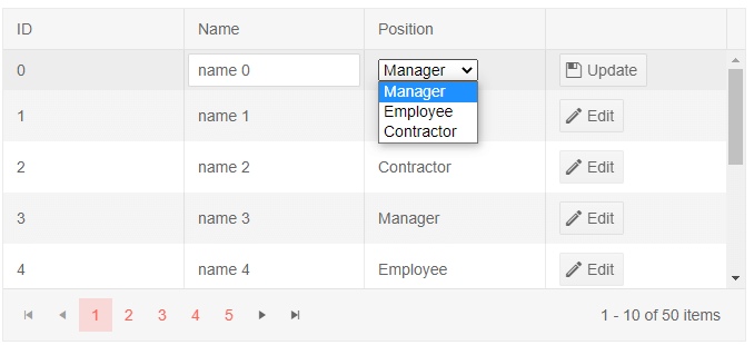 editor template for simple strings with a select element