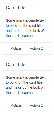 List layout