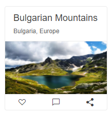 Image in Card