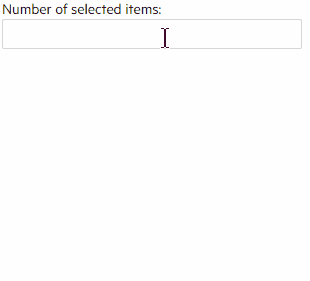 Virtual Scrolling of large local data