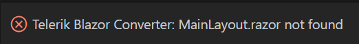 MainLayout.razor not found