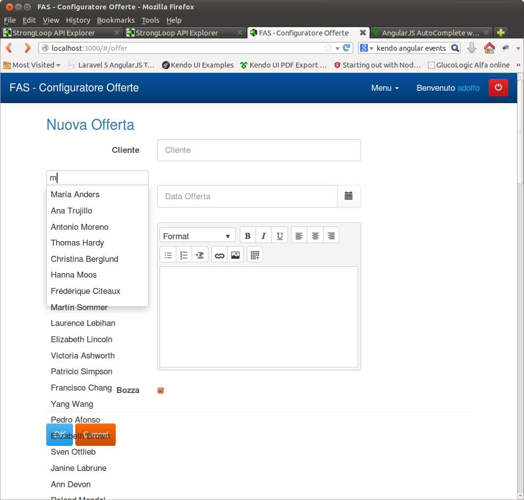 Kendo angularjs with remote datasource in Kendo UI for