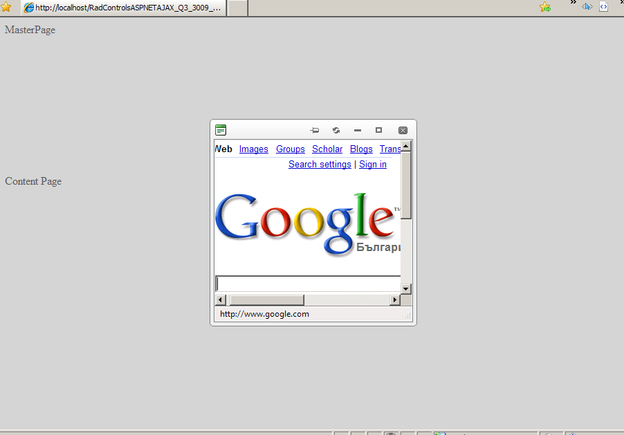 open new popup window in asp.net