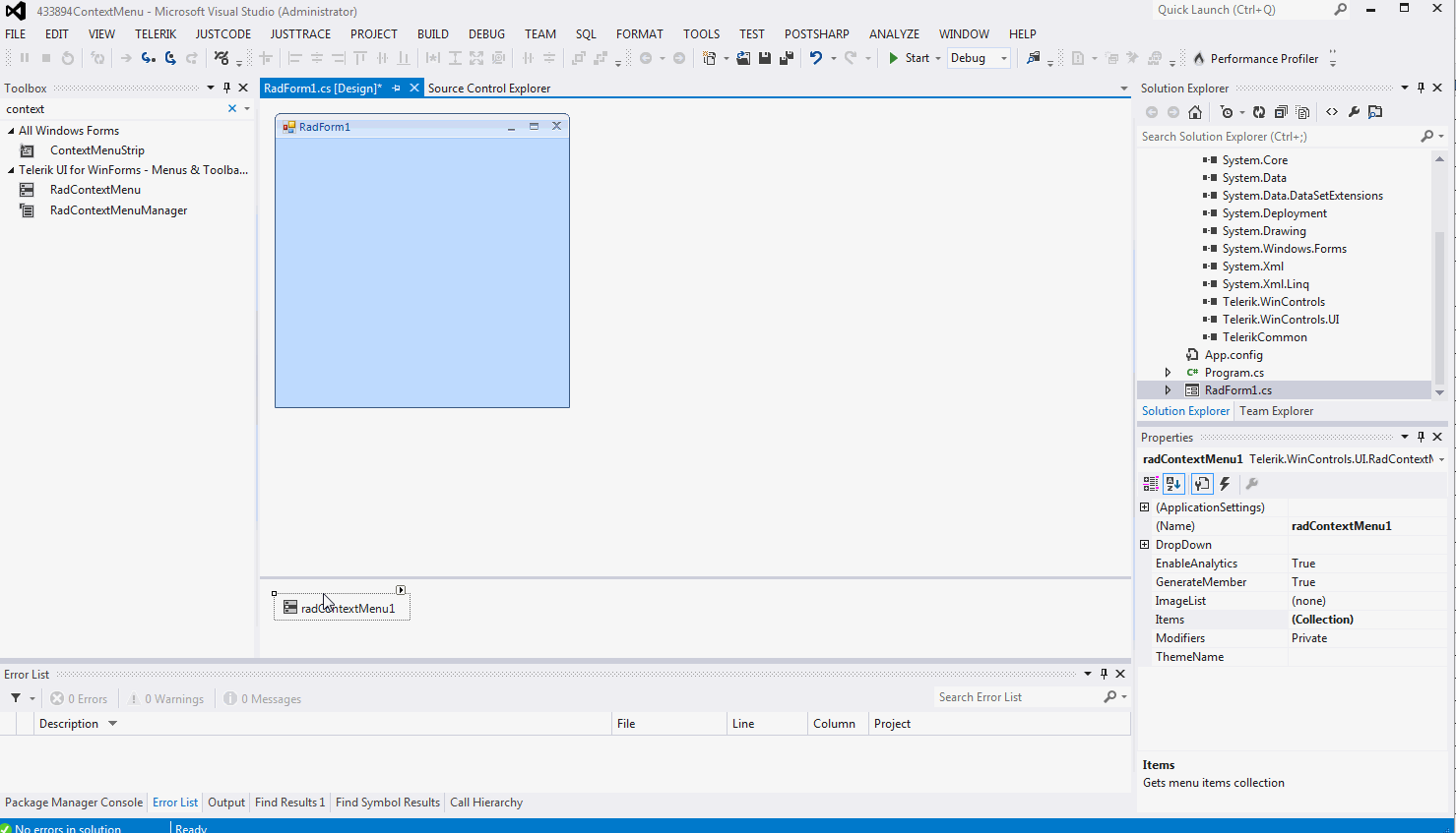 where in designer is the click event hiding in ui for winforms menu ui 28 form