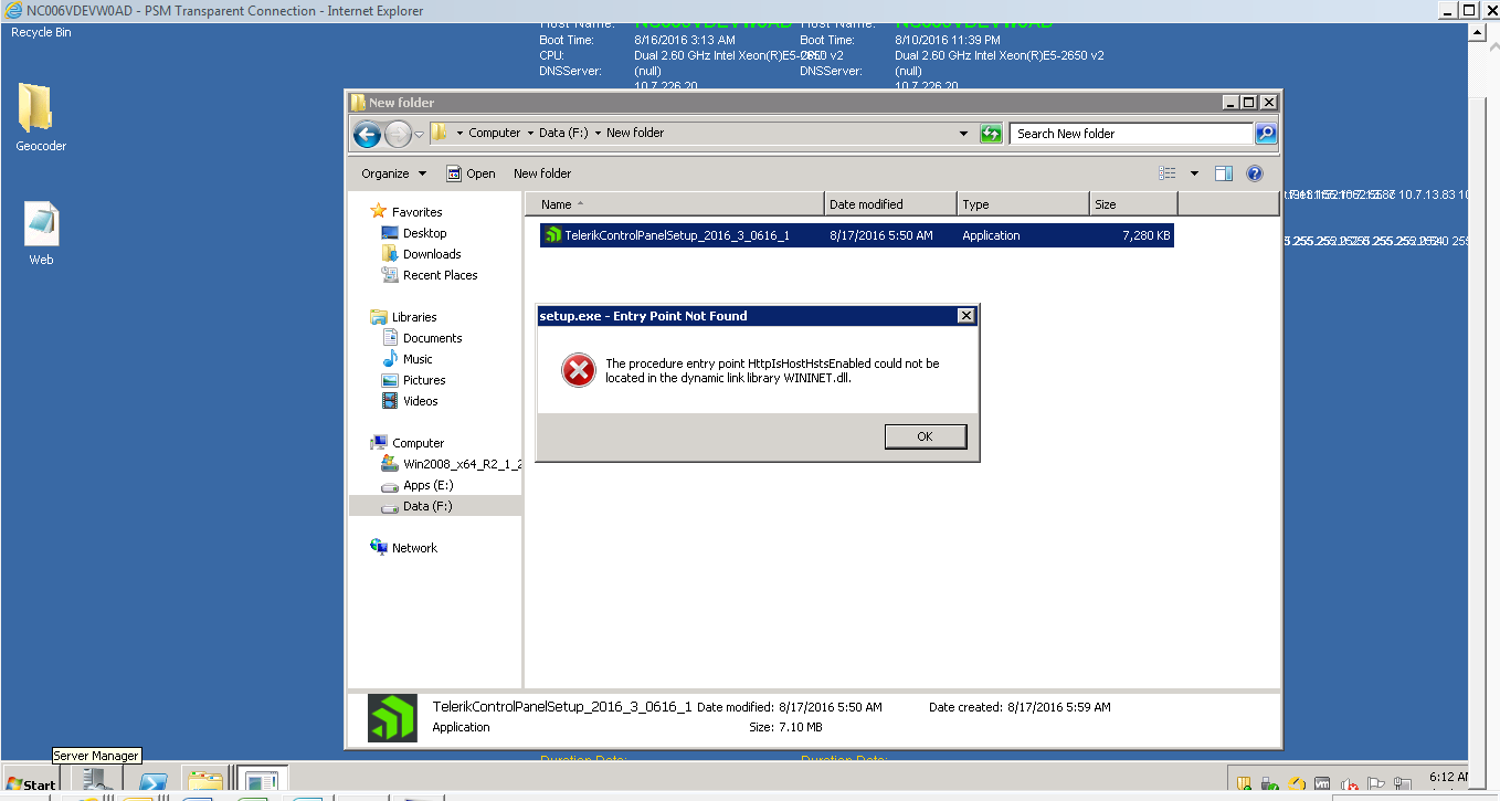 telerik http sniffer