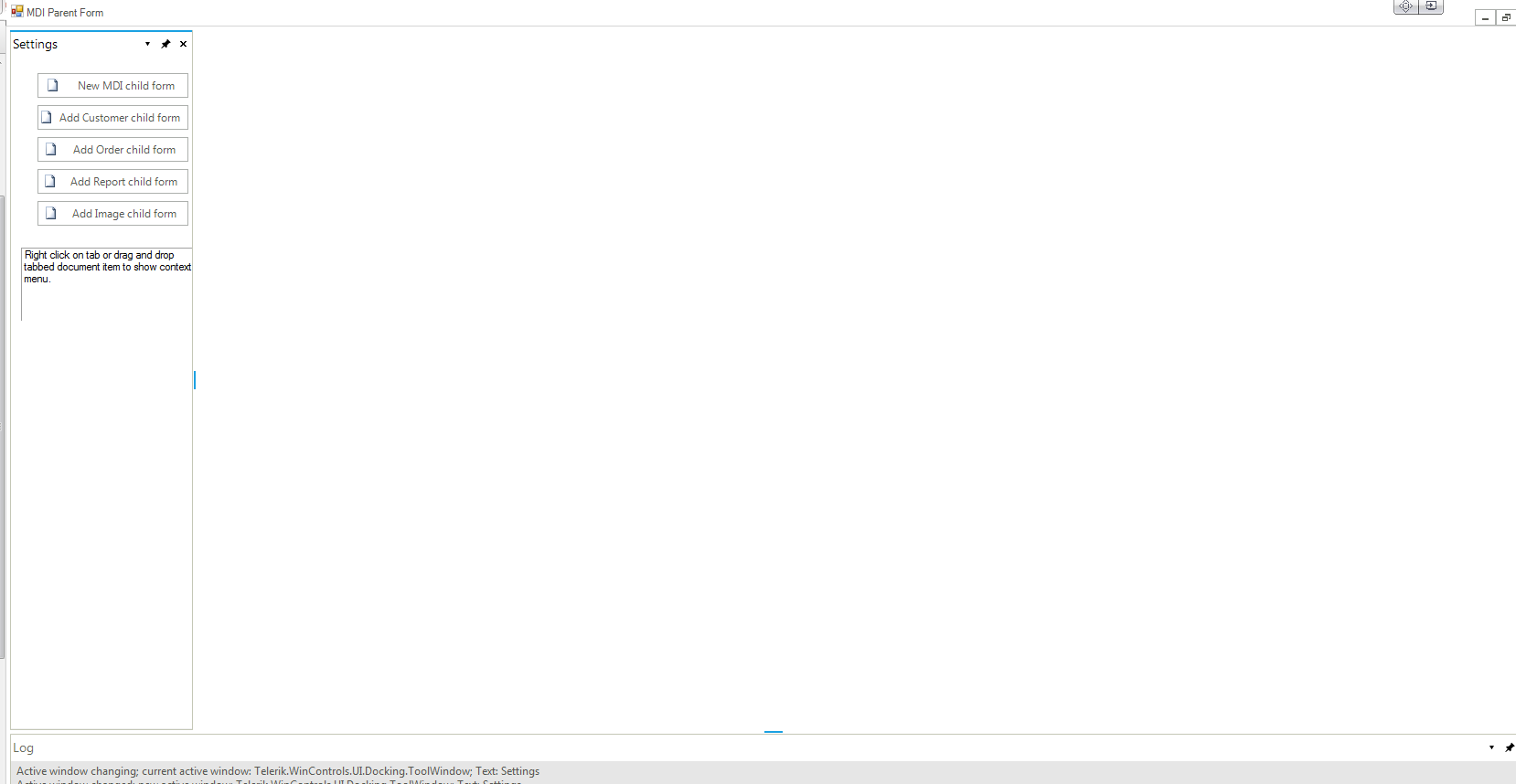 mdi parent form background image c#