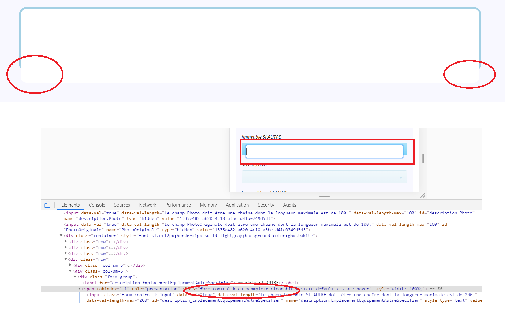 Bootstrap form-control class problem in UI for ASP.NET MVC  