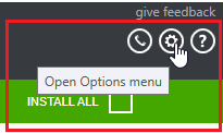 Options Menu