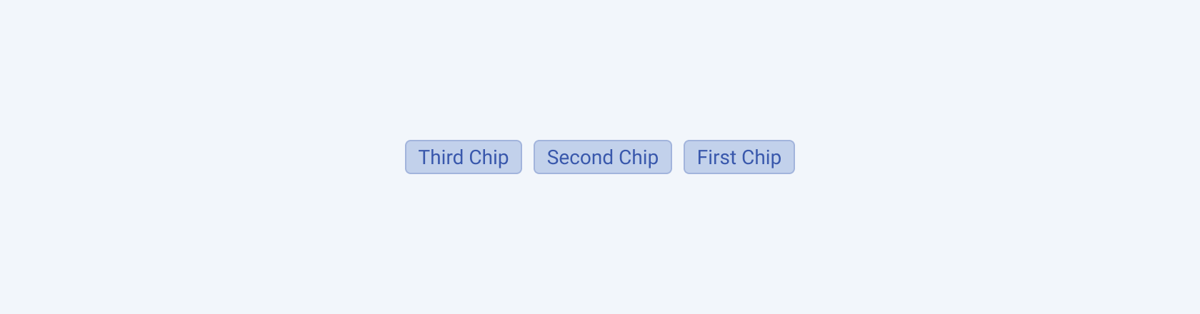 A Telerik and Kendo UI ChipList component demonstrating the right-to-left option. A Telerik and Kendo UI ChipList component demonstrating the right-to-left option.