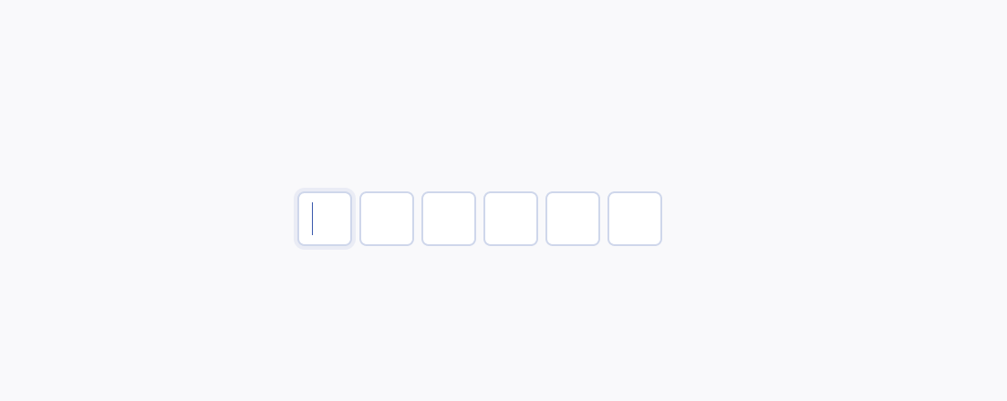 Do not render a Telerik and Kendo UI OTP Input without a label to avoid misunderstanding and frustration on behalf of the user. A Telerik and Kendo UI OTP Input with no label making it impossible to understand what type of information is required.