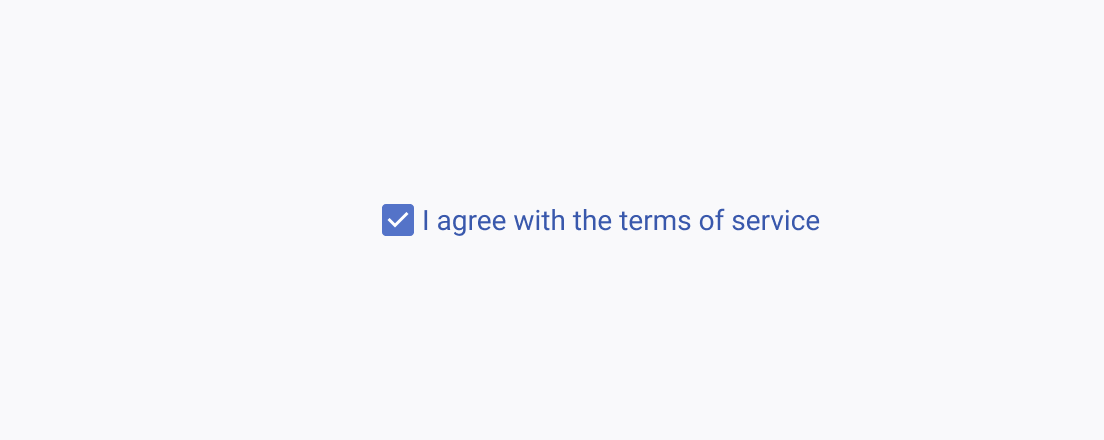 A single Telerik and Kendo UI Checkbox is the preferred approach for binary selection scenarios. A Telerik and Kendo UI Checkbox used for binary selection