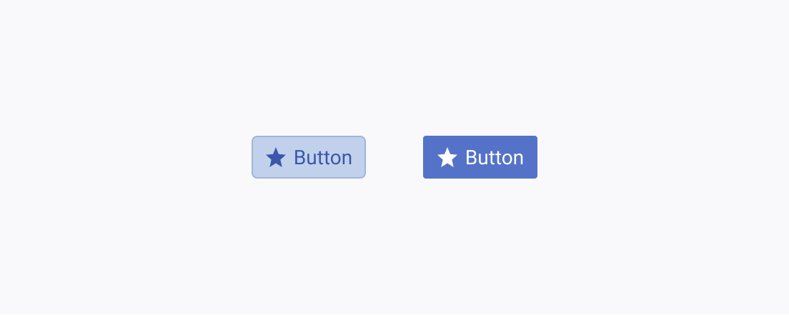 Using color tones with sufficient contrast as recommended by the Telerik and Kendo UI Design System