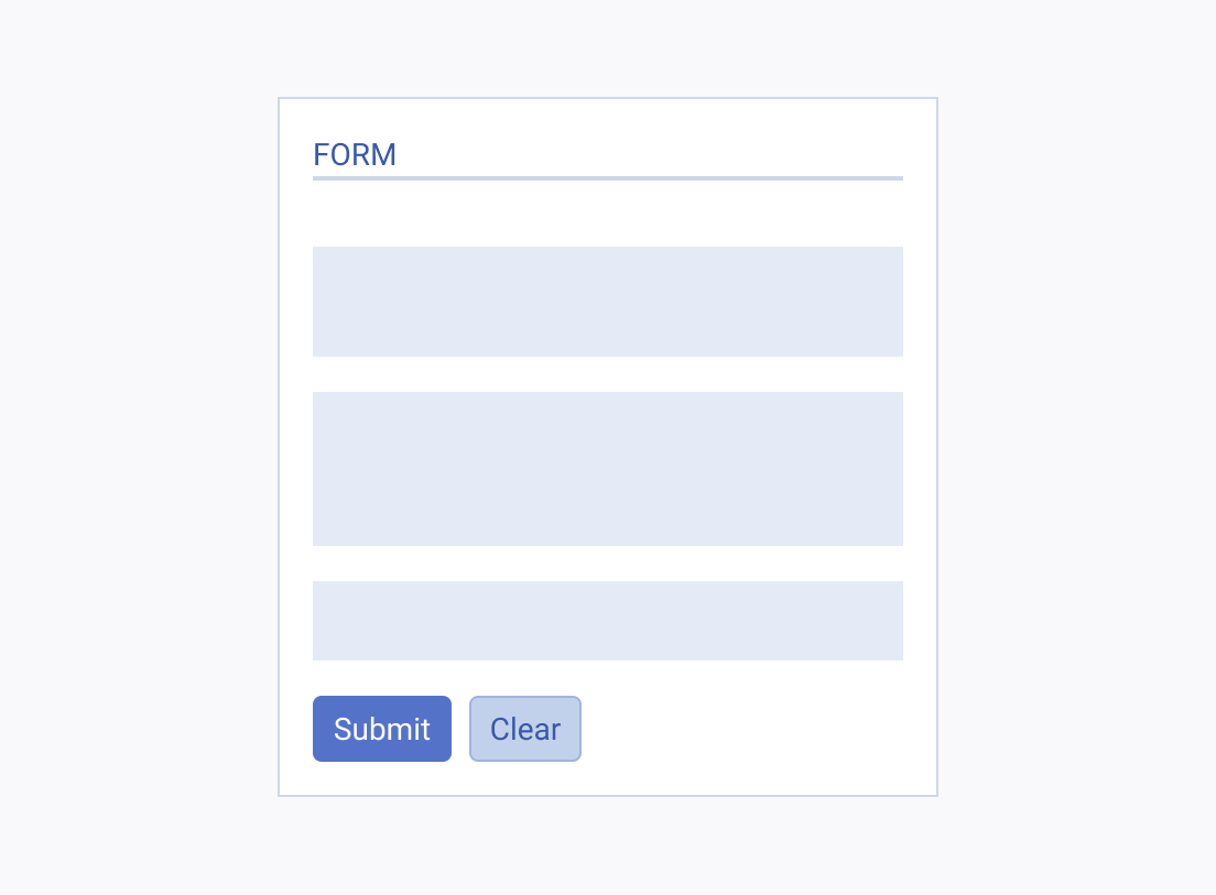 Using the primary color to emphasize actions as recommended by the Telerik and Kendo UI Design System