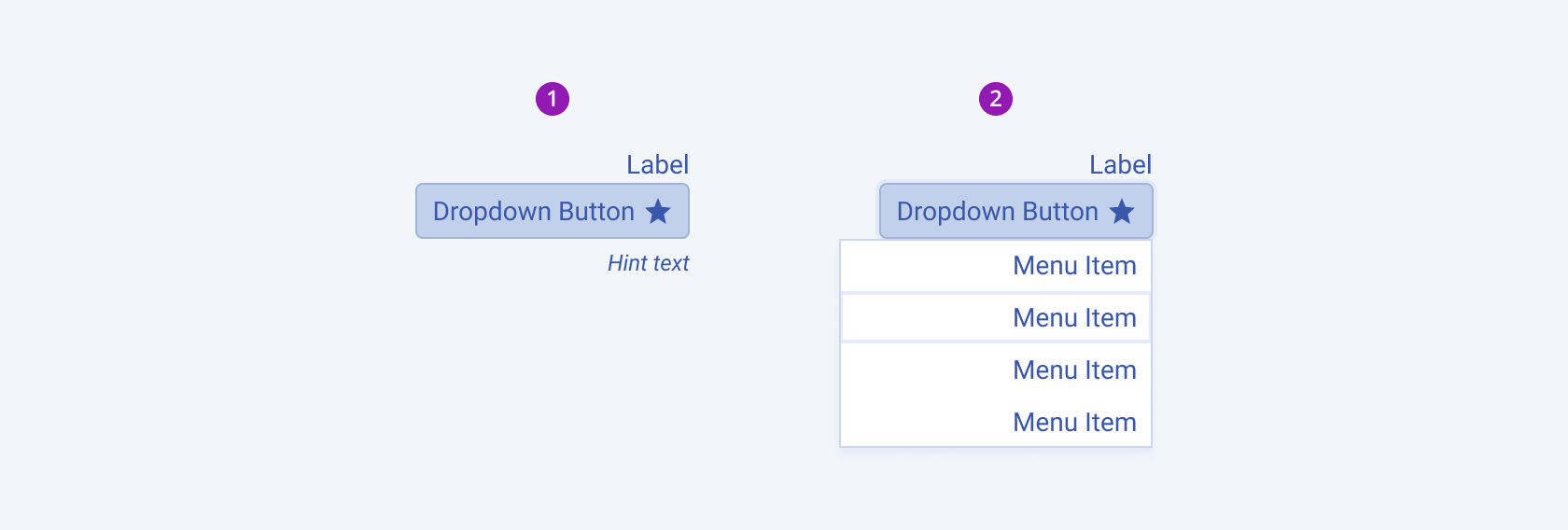 components dropdownbutton rtl
