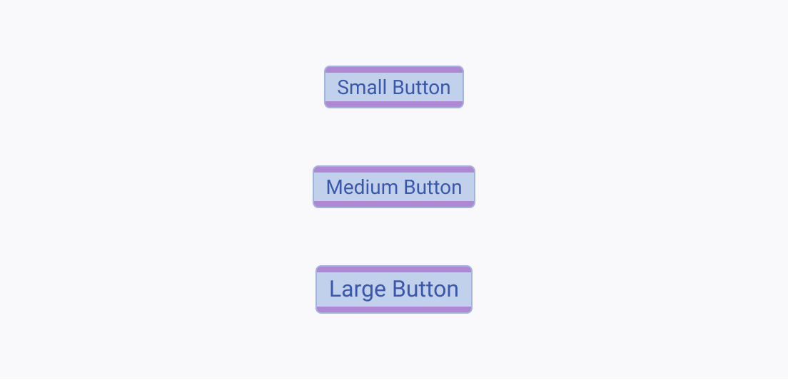 Do not allow for varying spacing when setting the size of the Telerik and Kendo UI components. What to avoid when applying spacing values when defining the size of Telerik and Kendo UI components