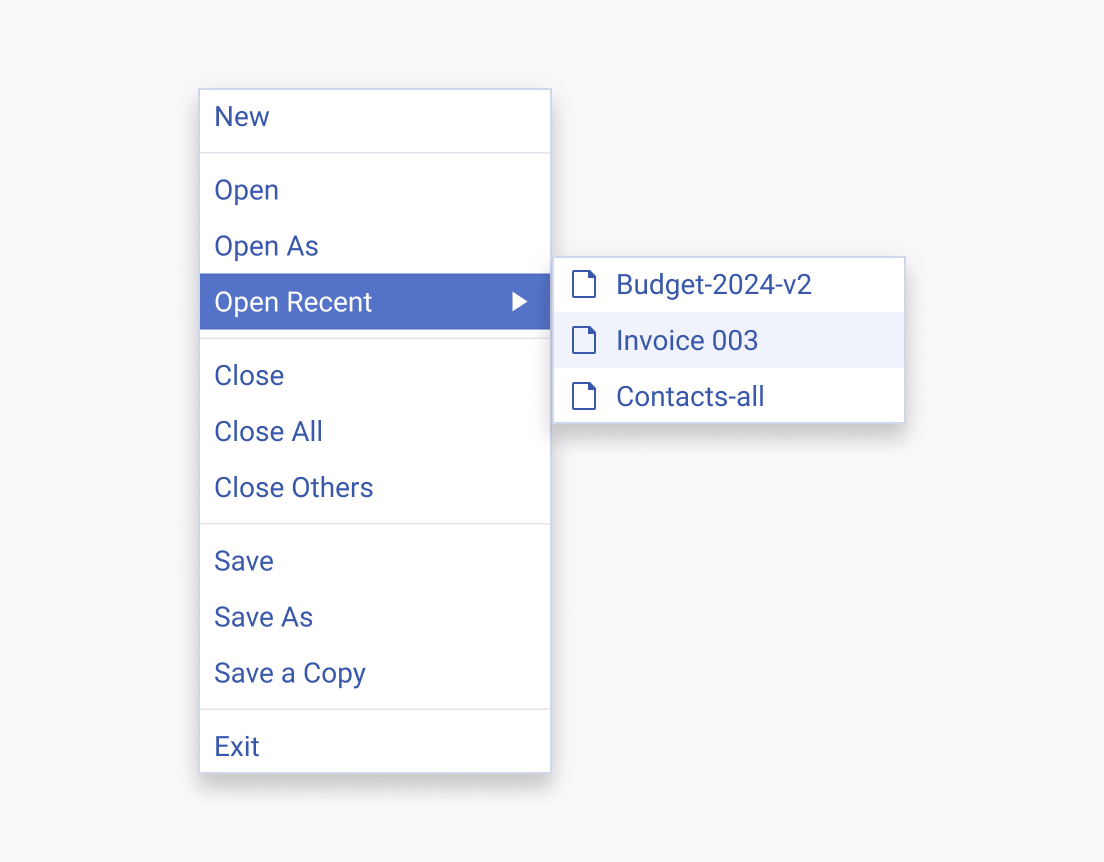 A Telerik and Kendo UI ContextMenu