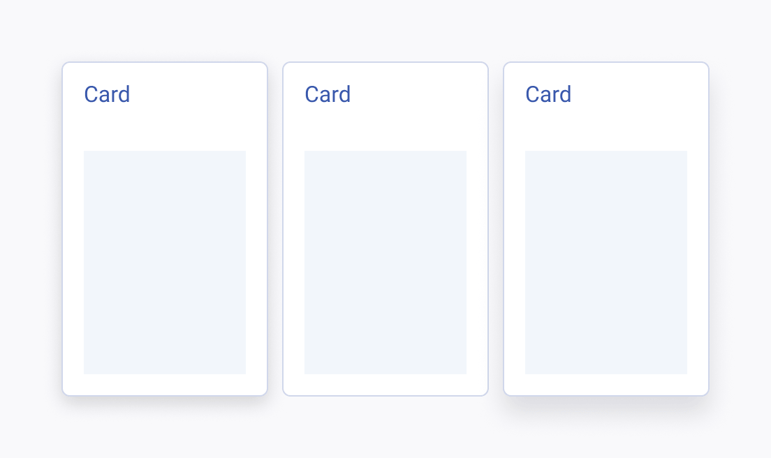 Telerik and Kendo UI components with inconsistent elevation levels