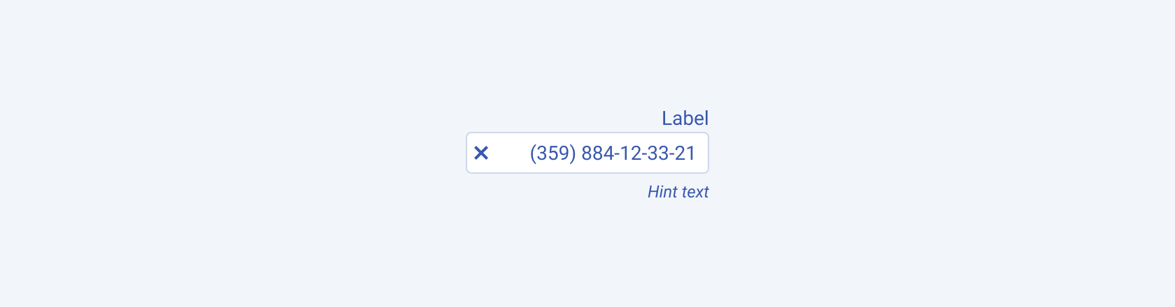 A Telerik and Kendo UI MaskedTextBox demonstrating the right-to-left option. A Telerik and Kendo UI MaskedTextBox component demonstrating the right-to-left option.
