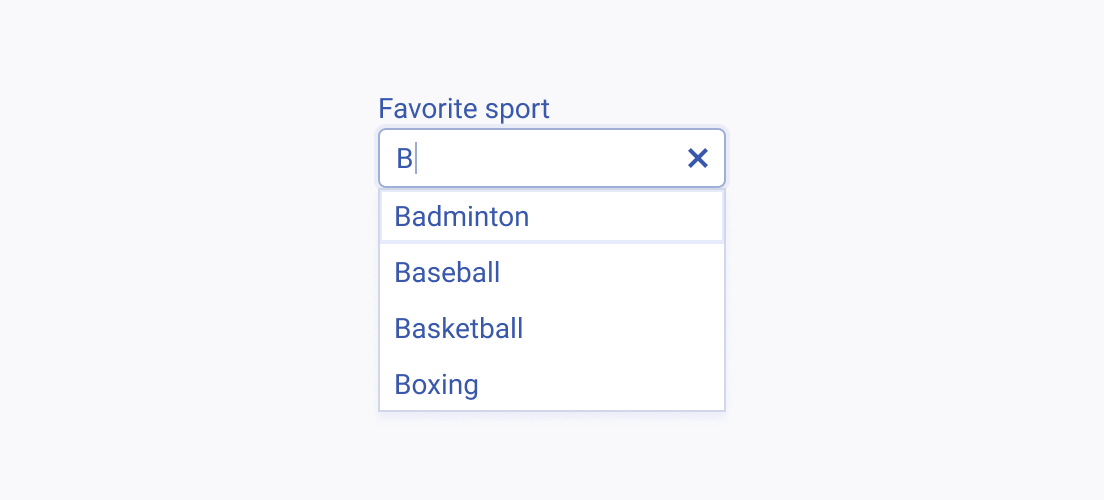 components autocomplete usage multiple options do