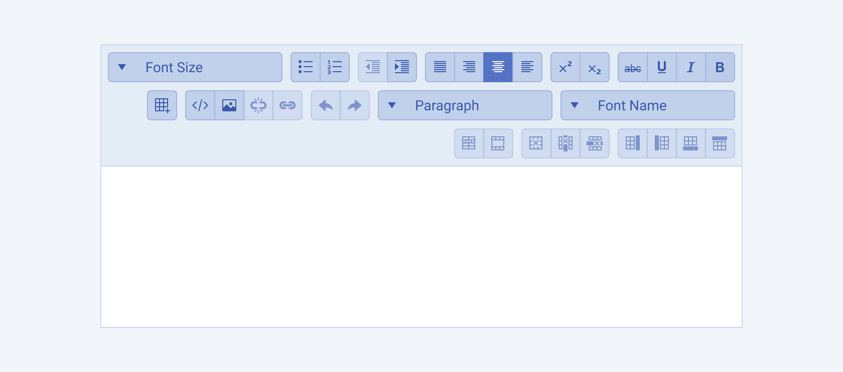 components editor rtl