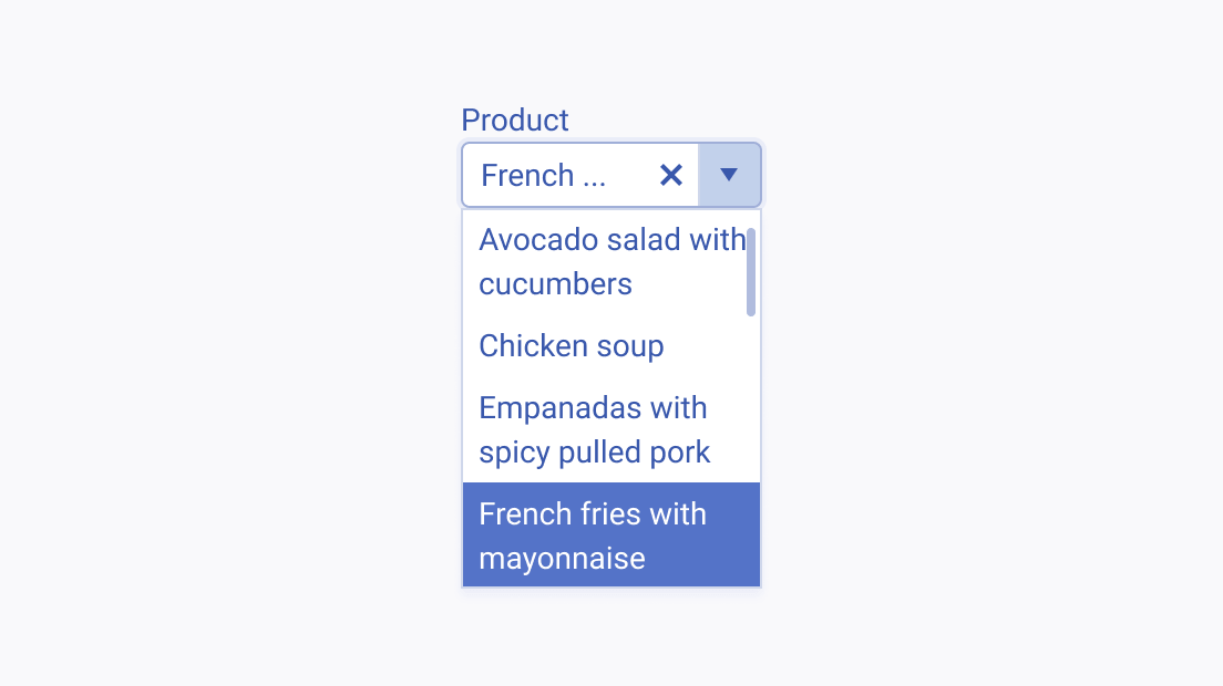 An incorrectly sized Telerik and Kendo UI Popup component.
