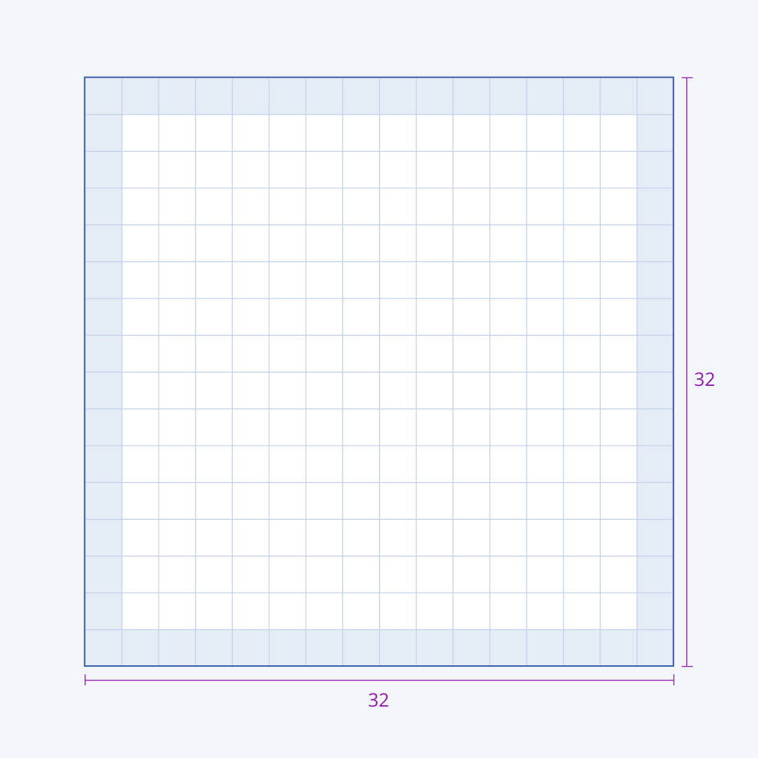 Rendered live canvas trim area in the Telerik and Kendo UI component icon system.