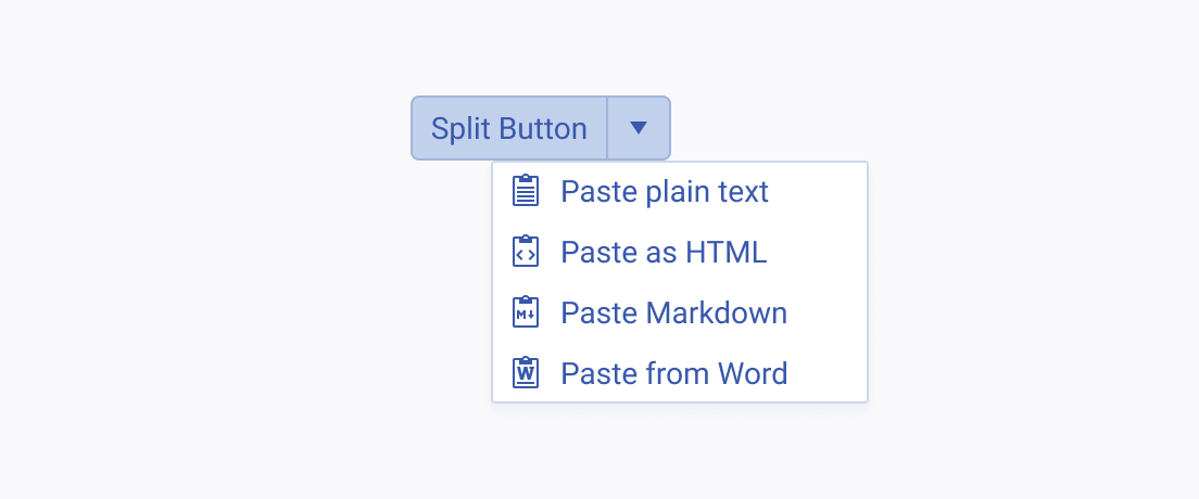 A Telerik and Kendo UI SplitButton aligned with the Popup container randomly and shifting left.