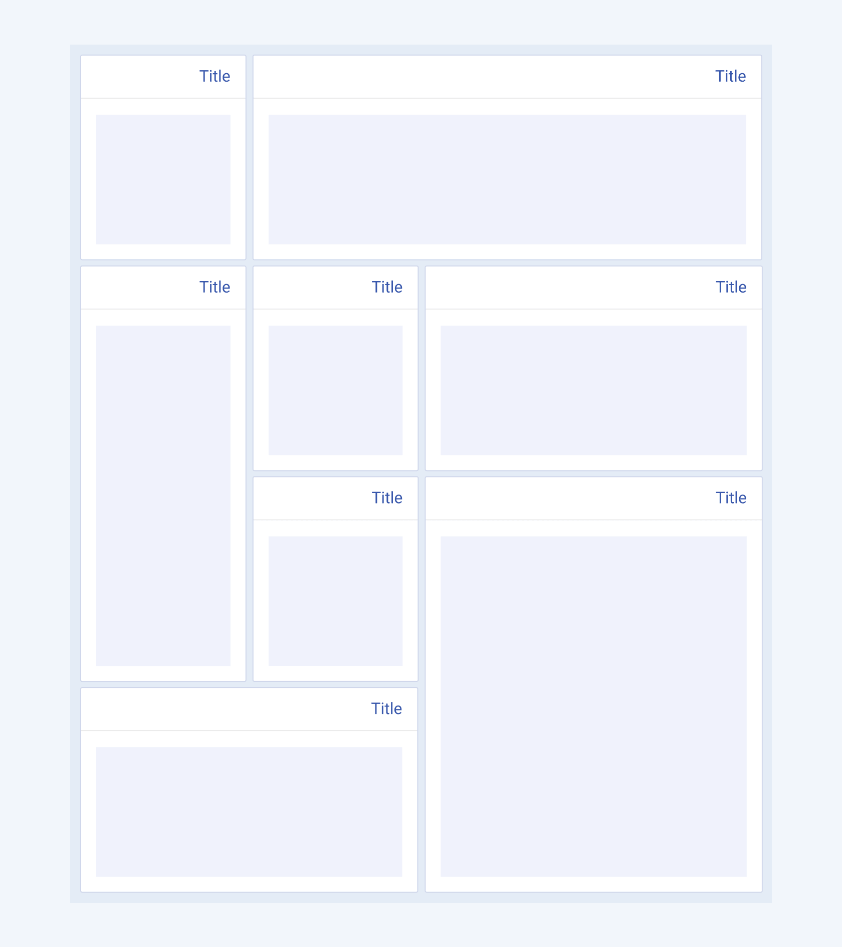 The Telerik and Kendo UI TileLayout component showing the right-to-left option. 