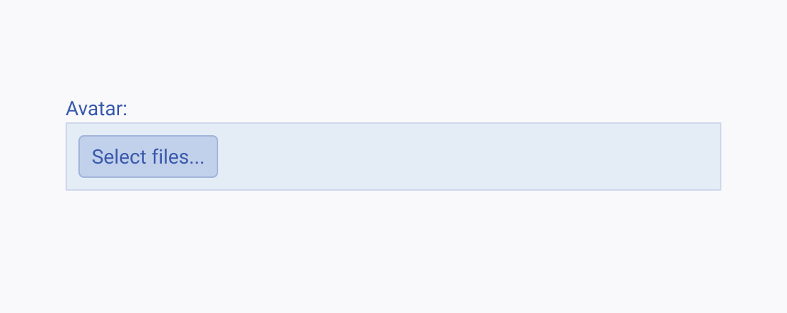 Do not use vague and unclear labels as they do not help the user understand the validation requirements. A Telerik and Kendo UI Upload using a vague and unclear label that does not help the user understand the validation requirements.