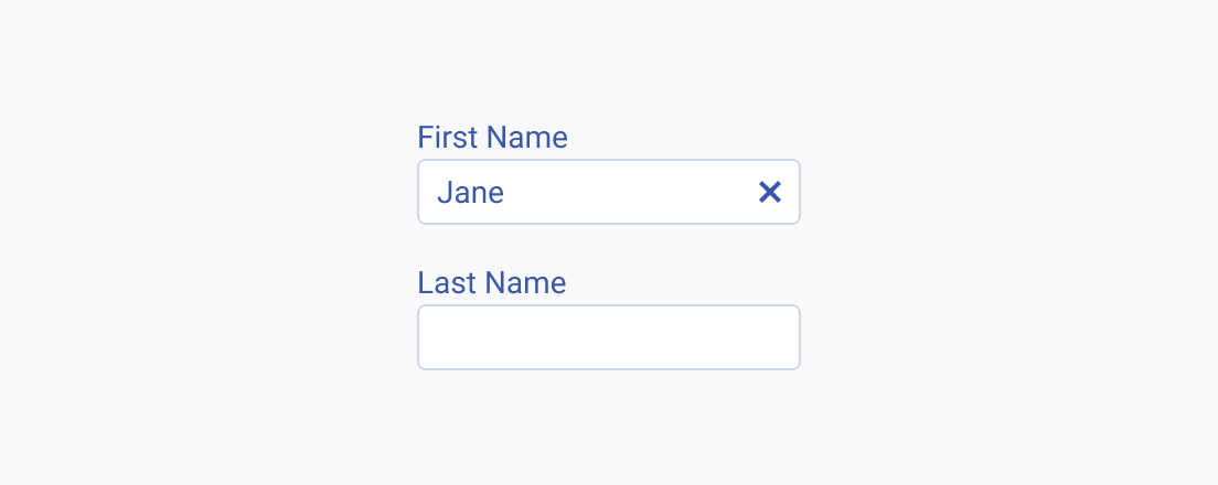 A Telerik and Kendo UI TextBox with a clear and straightforward label.